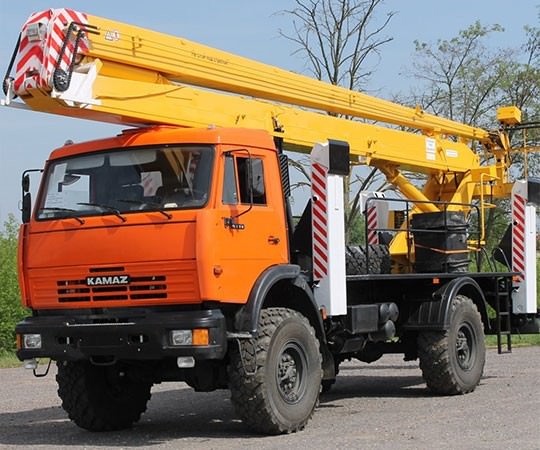 Аренда автовышки в Приморско-Ахтарске и  Краснодарском крае